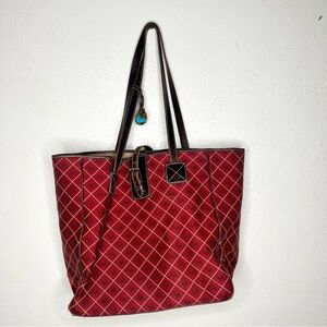Dooney & Bourke Red Tote Bag